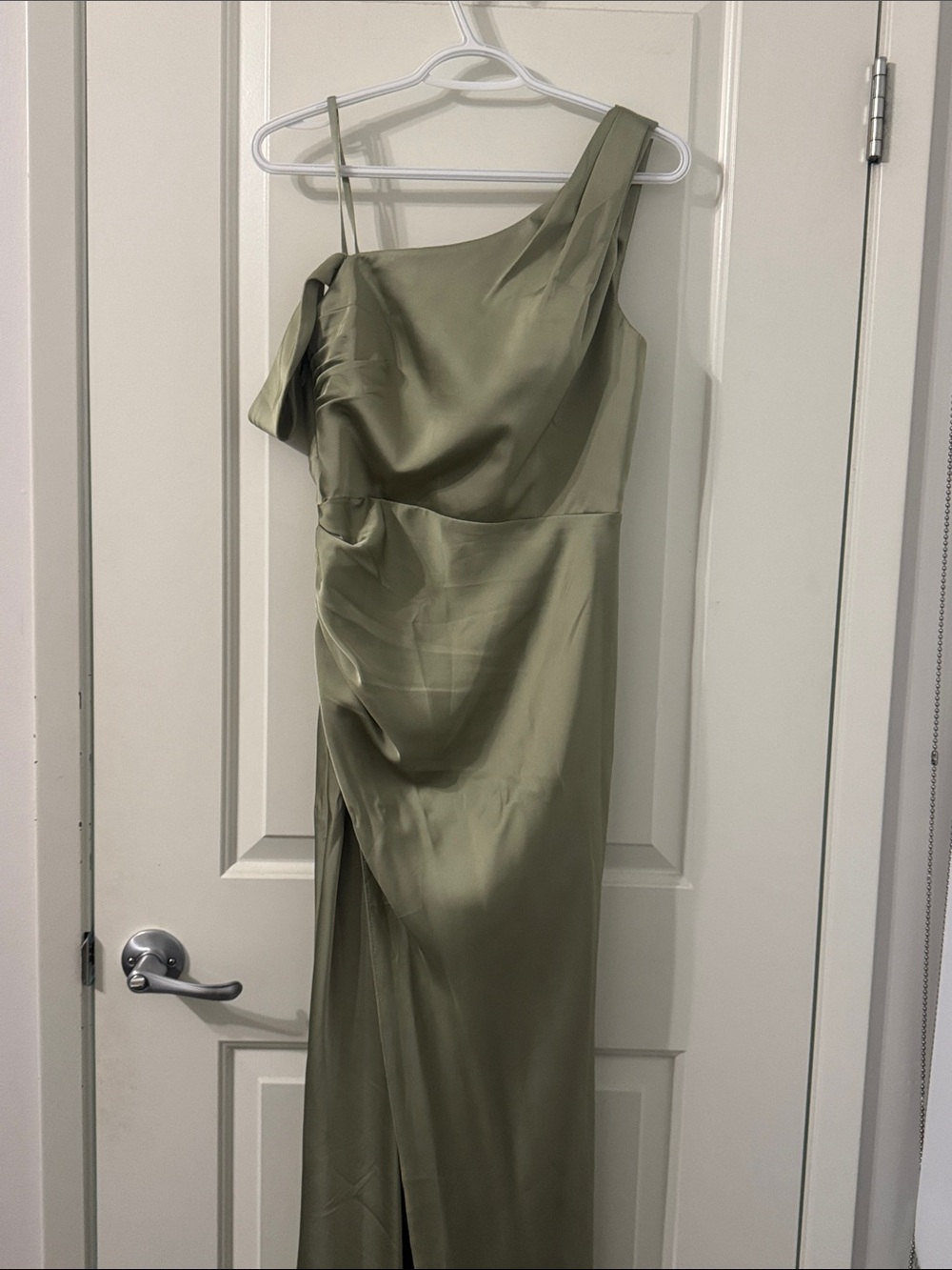 Azazie Pistachio Bridesmaid Dress